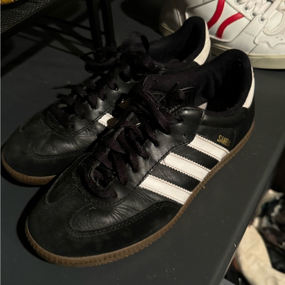 adidas Black and White Sneakers